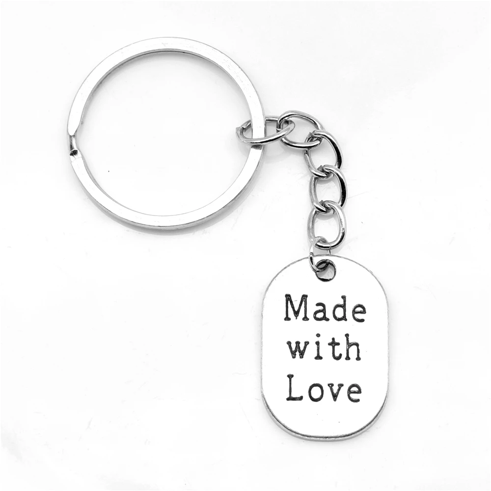 

19X27mm Made Plate Gift Key Chains 1 Piece