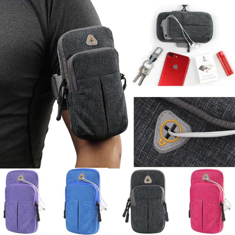 Sport Running Jogging Gym Exercise Arm Band For Cell Phone Pouch Holder Bag Case Huwei iPhone Xiaomi | Мобильные телефоны и