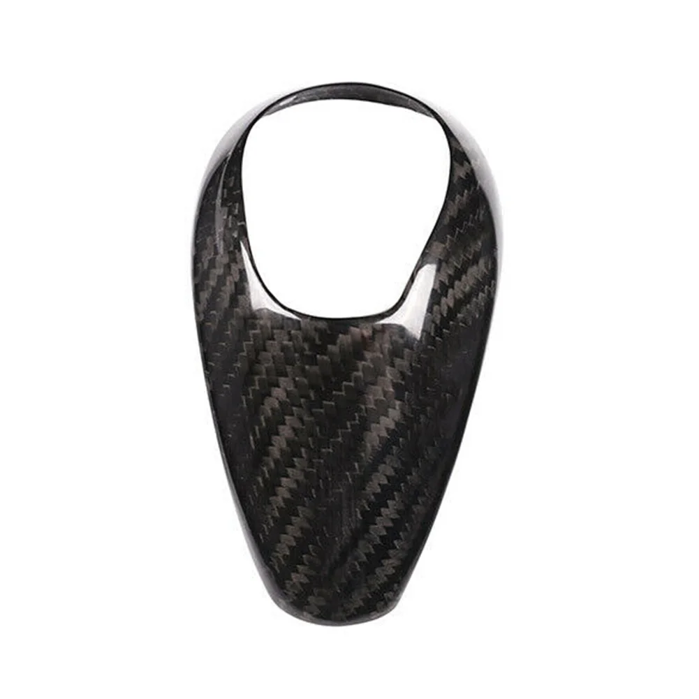 

Variable speed Cover Accessories Black Carbon Fiber For BMW Knob Head Durable