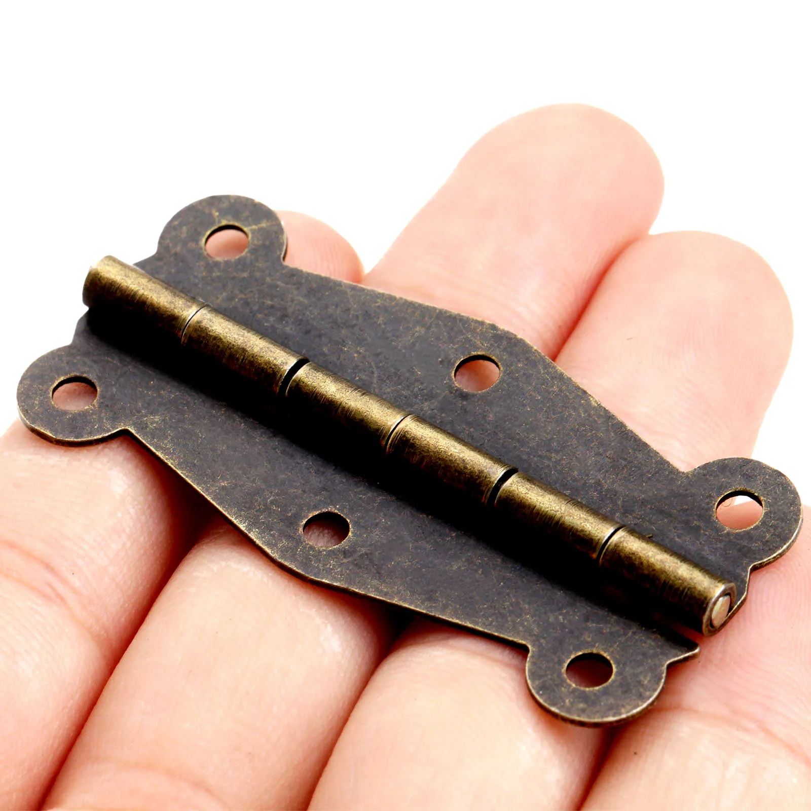 10 шт. петли 51*24 мм железная винтажная Бабочка Античная бронза декоративные