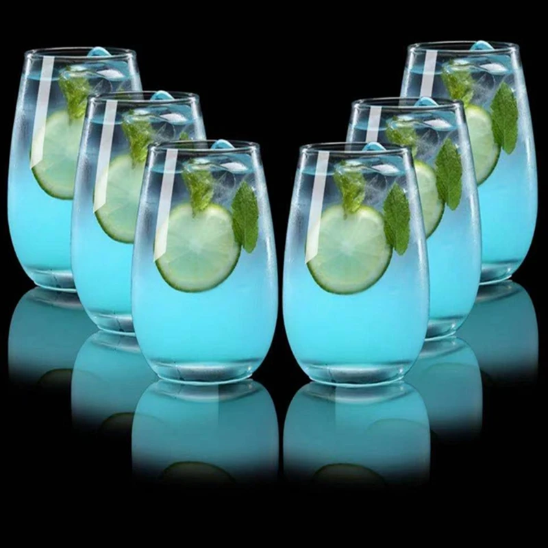 

6pcs/Drink Water Juice Cup Milk Tea Cup Handmade Heat Resistant