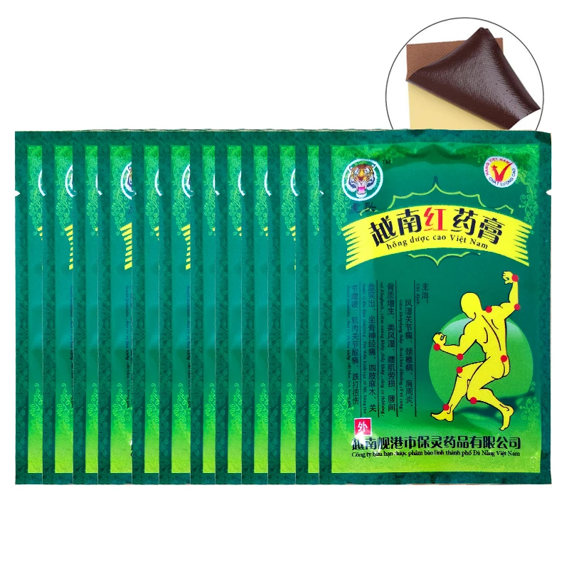 48 шт./6 упаковок пластырь с тигровым бальзамом |