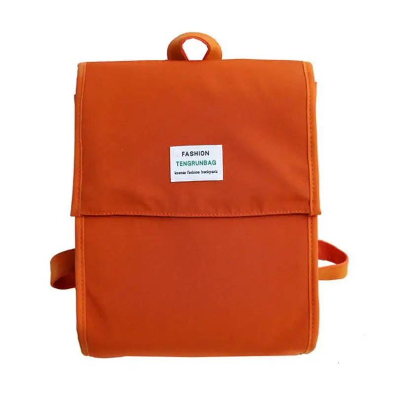 Orange Модный рюкзак, водонепроницаемый Женский нейлоновый рюкзак Mochilas, женская сумка через плечо, несколько рюкзаков, рюкзак для подростков - Цвет: Orange