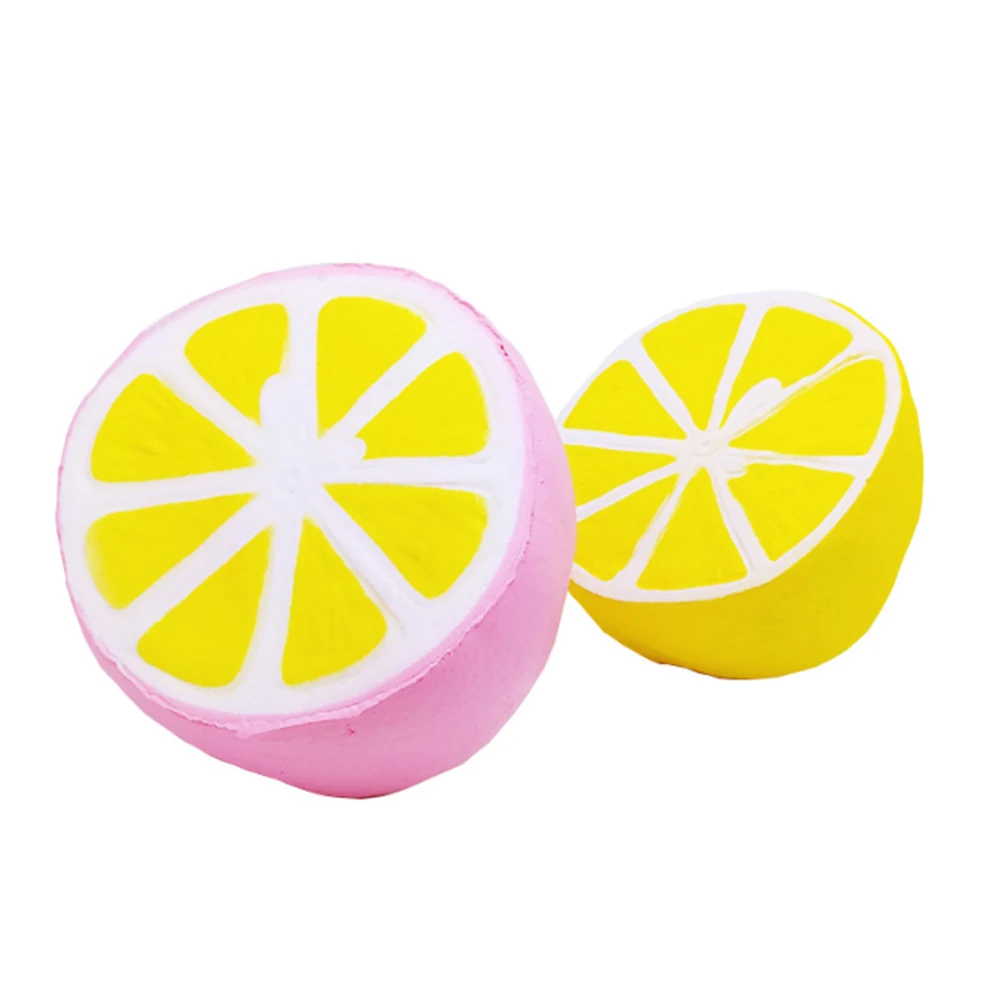 

Эластичная полимерная полулимонная игрушка-сжималка, медленно восстанавливающая форму игрушка, подарки