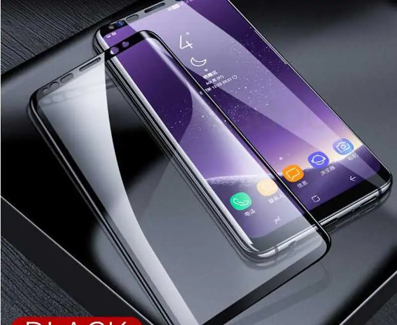 200D защитное стекло с закругленными краями для samsung Galaxy S8 S9 S10 Plus S10E S7 Note 8 9 10 защитная пленка из закаленного стекла