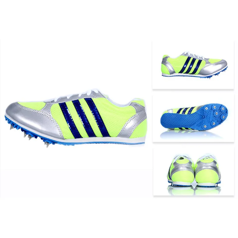 

Spike Shoes Track and Field Men Women Training Athletic Shoes Professional Running Track Race Jumping Soft Shoes Sneakers 35-45