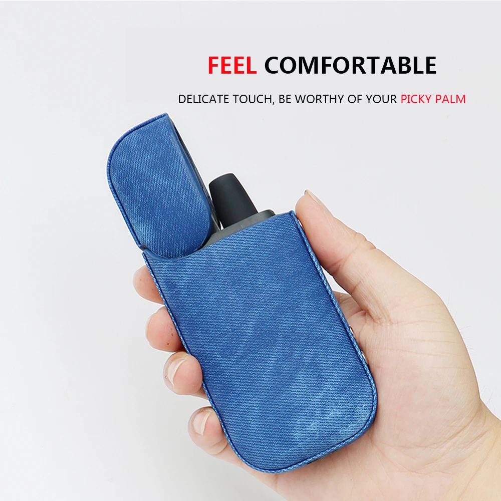 Классный джинсовый защитный чехол для электронной сигареты iqos 2 4 bushiness приличный