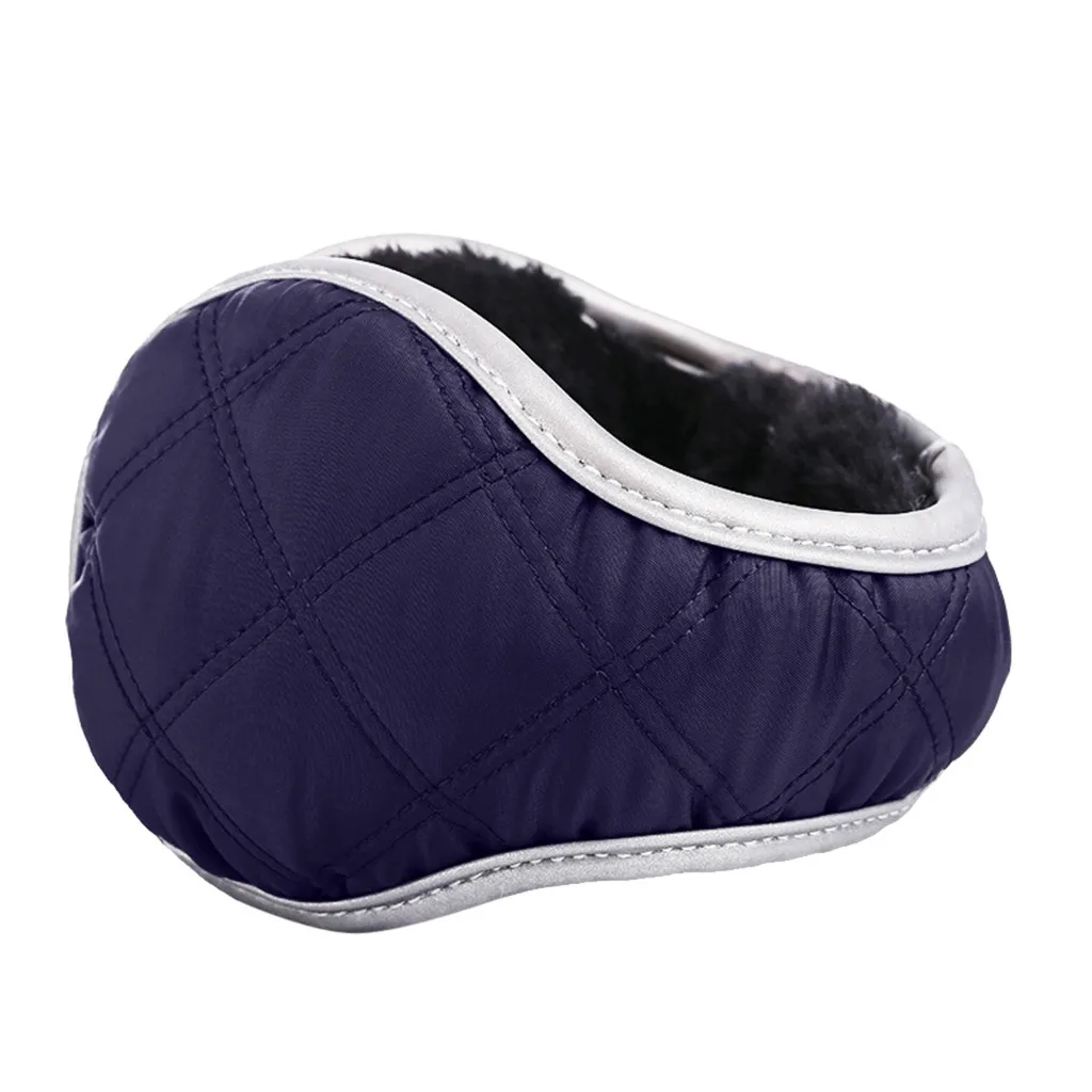 2019 Горячая Мода унисекс твердые зимние наушники Мягкие плотные Плюшевые ушные