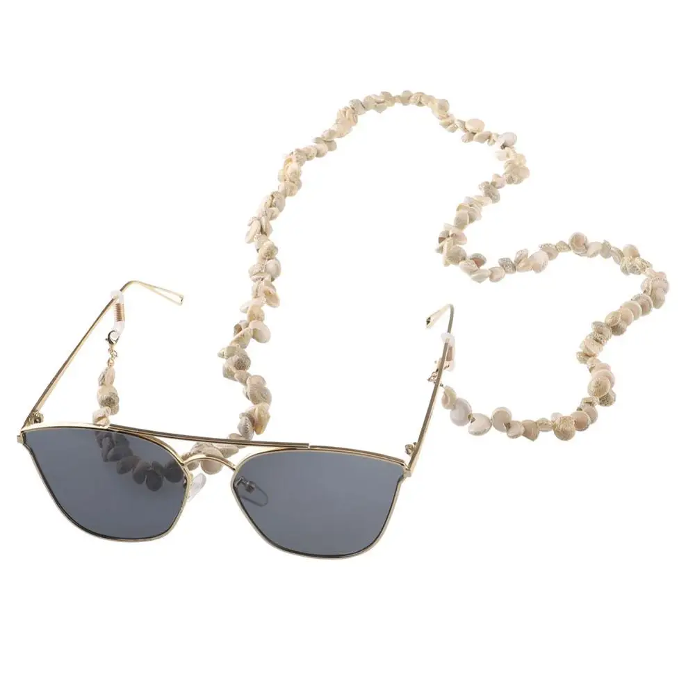 Модная раковина цепочка для очков чтения солнцезащитных шнурок держатель