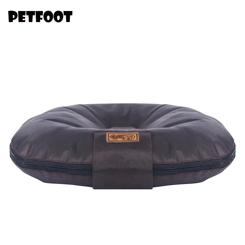 Кровати для больших собак круглый коврик сна Оксфорд моющийся большой размер