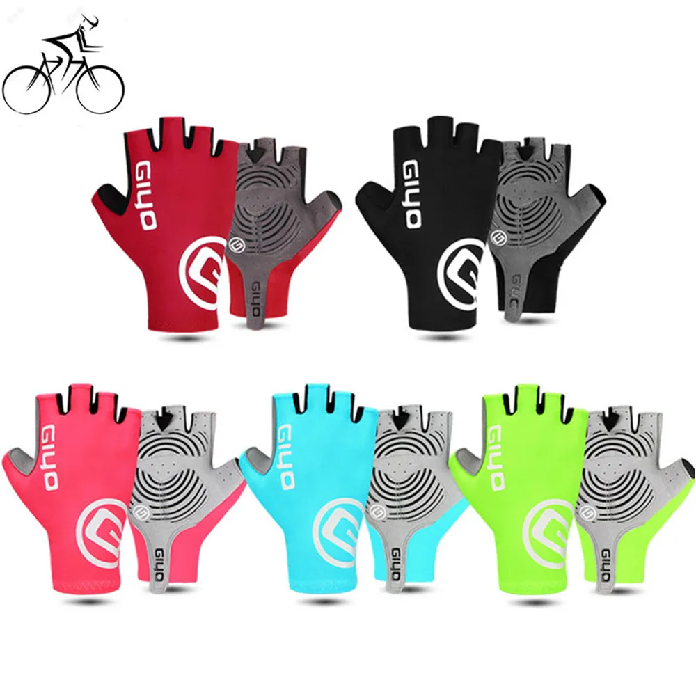 GIYO-S-02 de medio dedo para deportes al aire libre guantes de ciclismo...