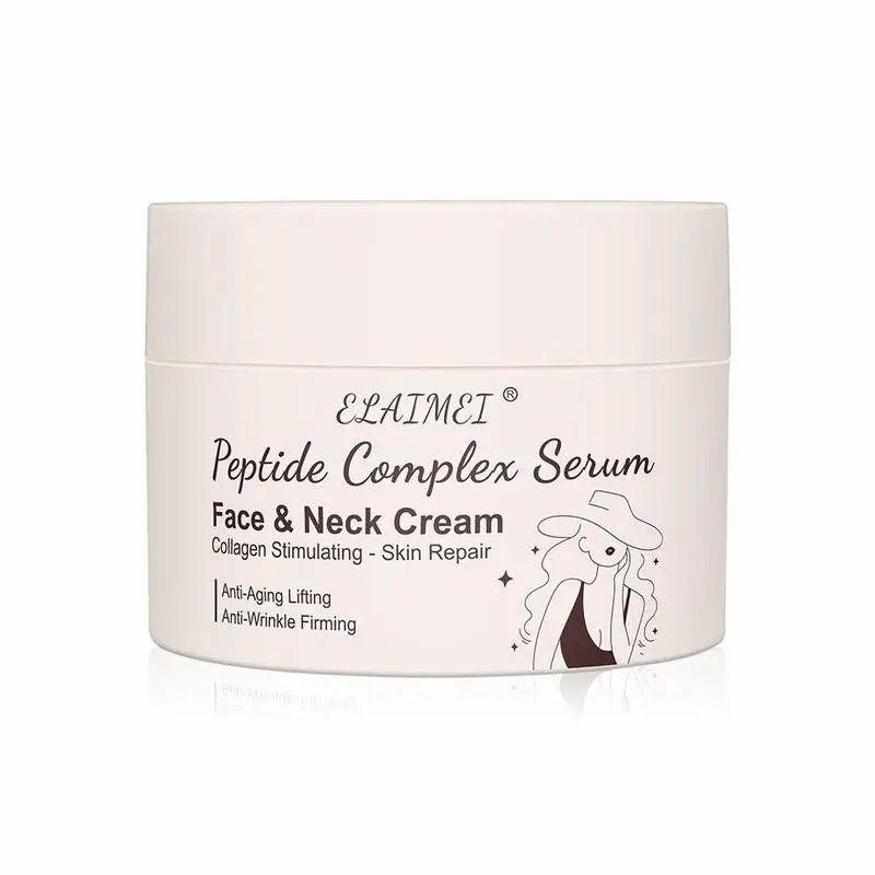 

30ml ELAIMEI Peptide Complex Serum Face Cream Collagen skin Cream Anti-aging Lifting Skin Firming Cream repair Neck L0F5