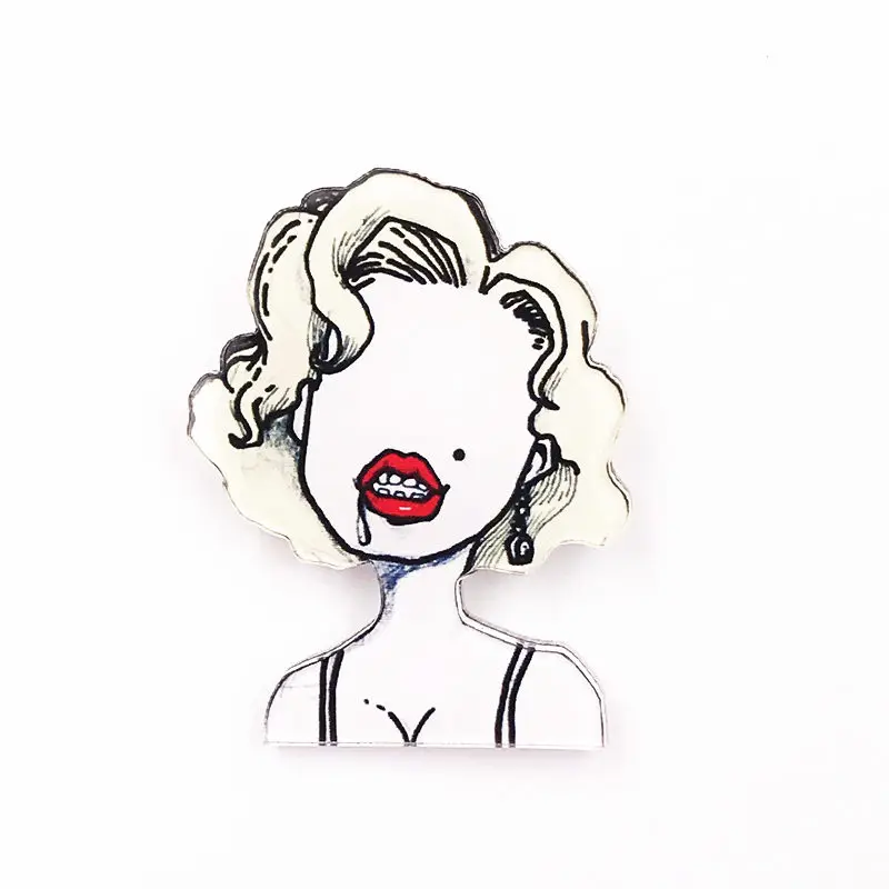 1 шт. крутые женские Значки для девочек на булавке милые значки рюкзаке