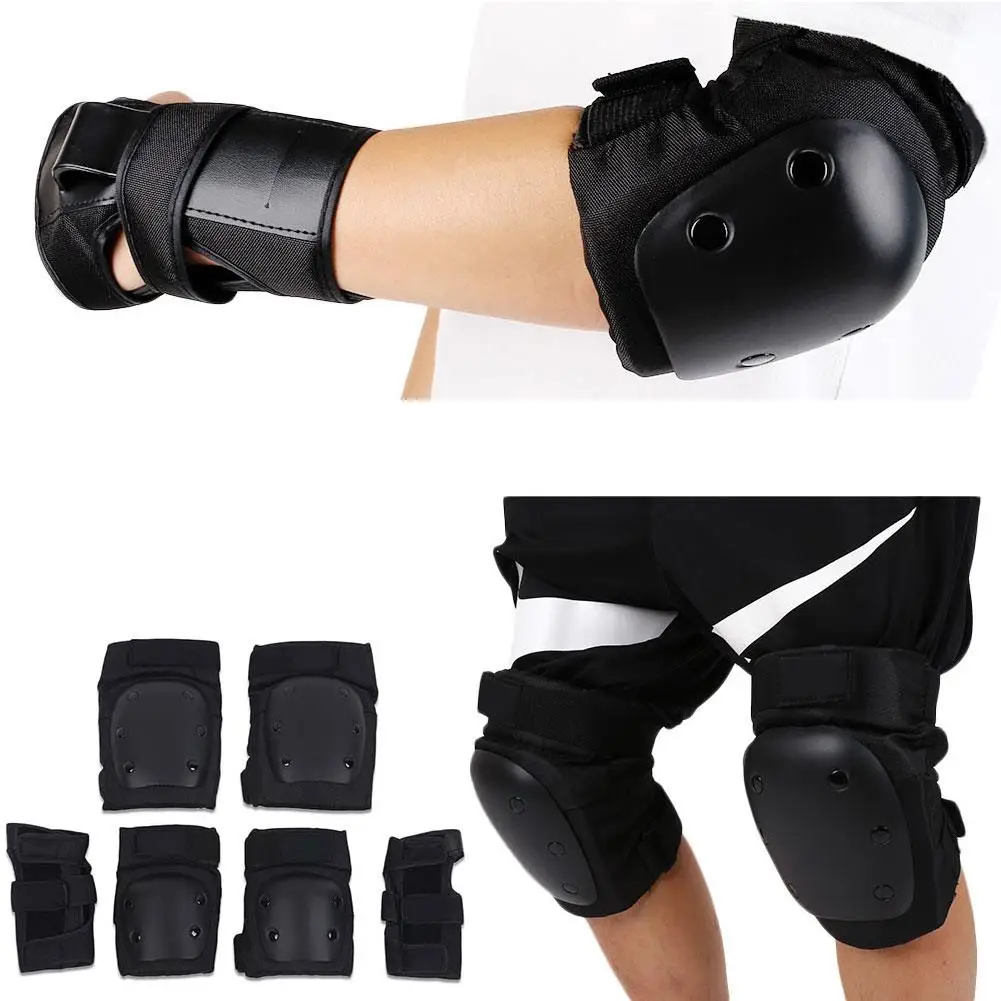 

Children Adults Skateboard Cycling Protector Knee Elbow Hand Pad Cover Outfits