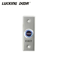 new touch exit button switch for access control 304 stainless steel exit button door access control system kit