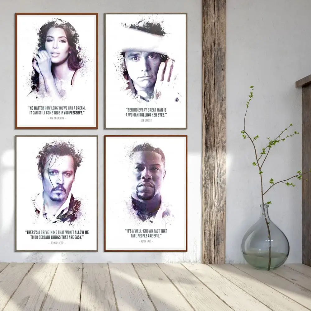 Джей Лено Дженнифер Лоуренс Джим Карри Леонардо ДиКаприо кинозвезда картина