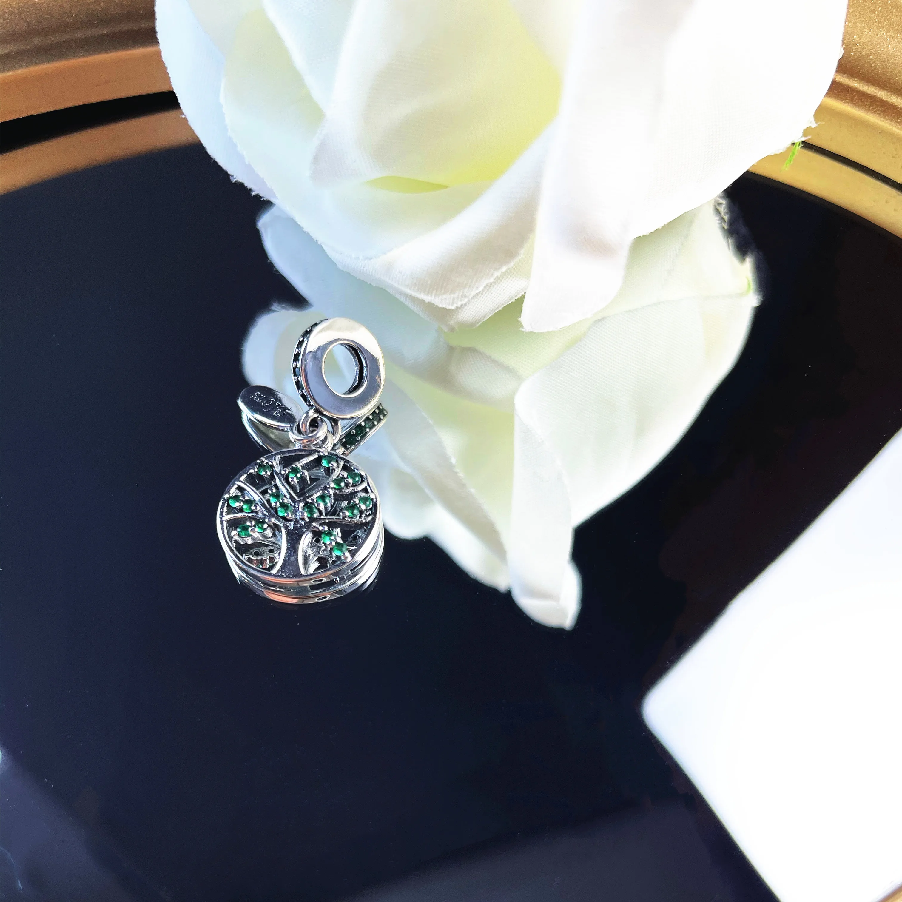 Женские Подвески-шармы Ангел из серебра 925 пробы