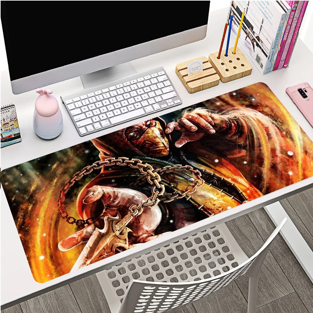 

Mouse pad Mortal Kombat Computer Laptop Anime Keyboard Mouse Mat Large Mousepad Keyboards Gamers Decoracion Desk Mat For CSGO