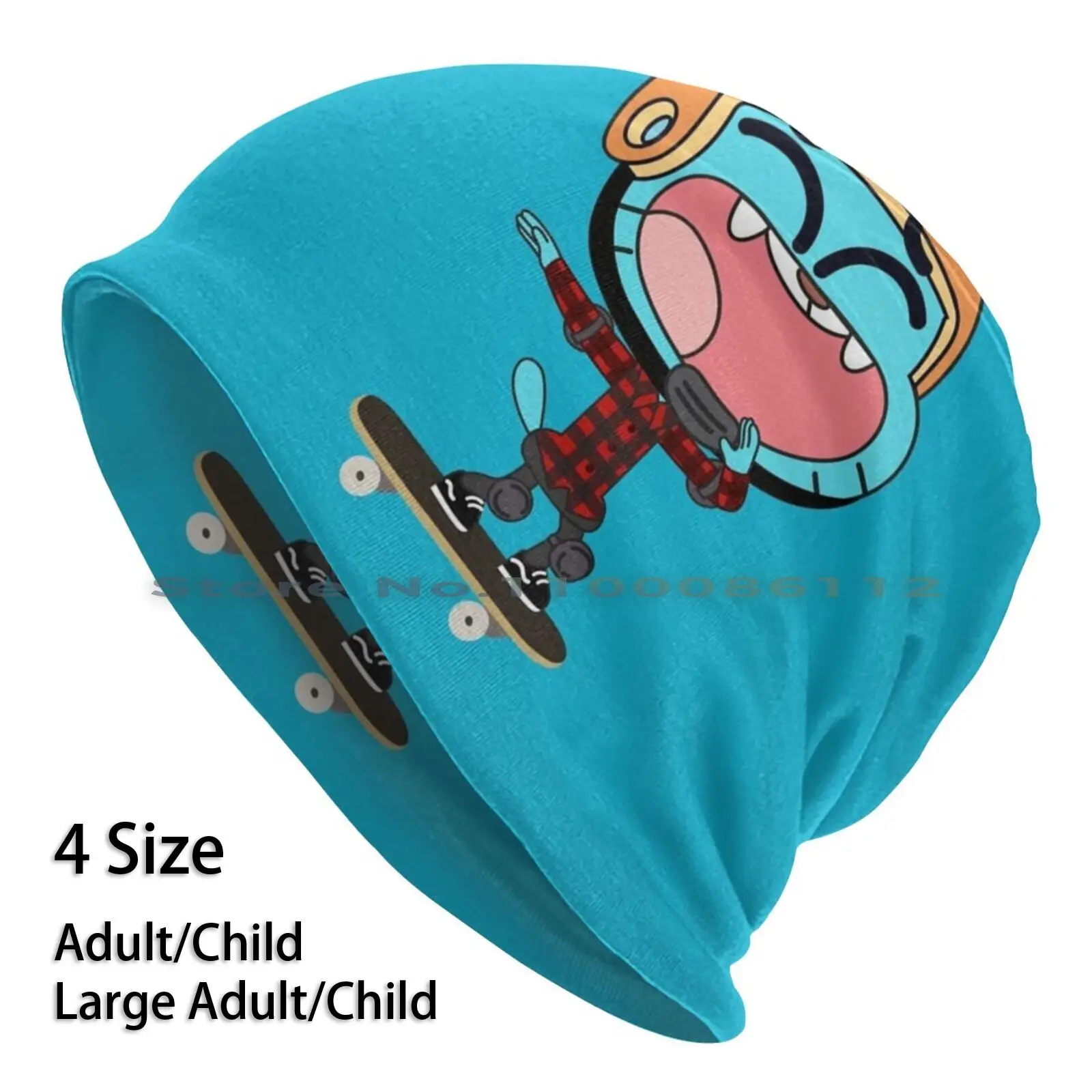 

Gumball Skate Beanies Knit Hat Gumball Watterson The Skate Or Die Skate Life Skater Boy Skater Girl Skateboarding Skateboarder