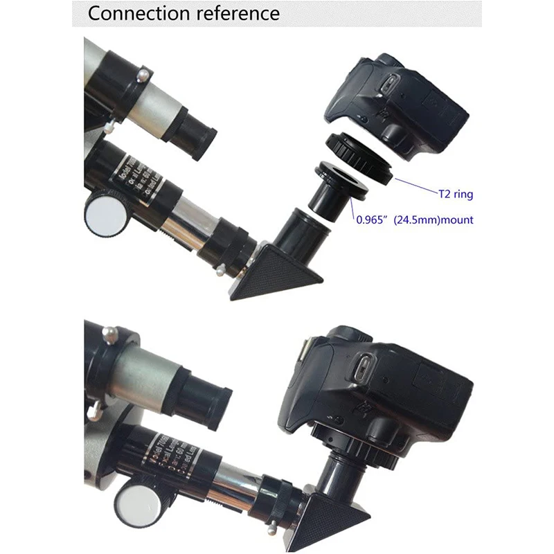 Адаптер для телескопа StarDikor 0 965 дюйма Т-образное кольцо набор аксессуаров камеры