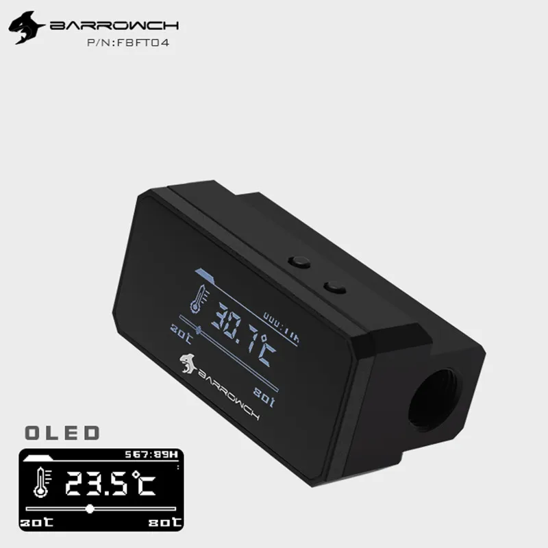 

Barrow OLED thermometer monitoring alarm water temperature meter intelligent water temperature protector FBFT04