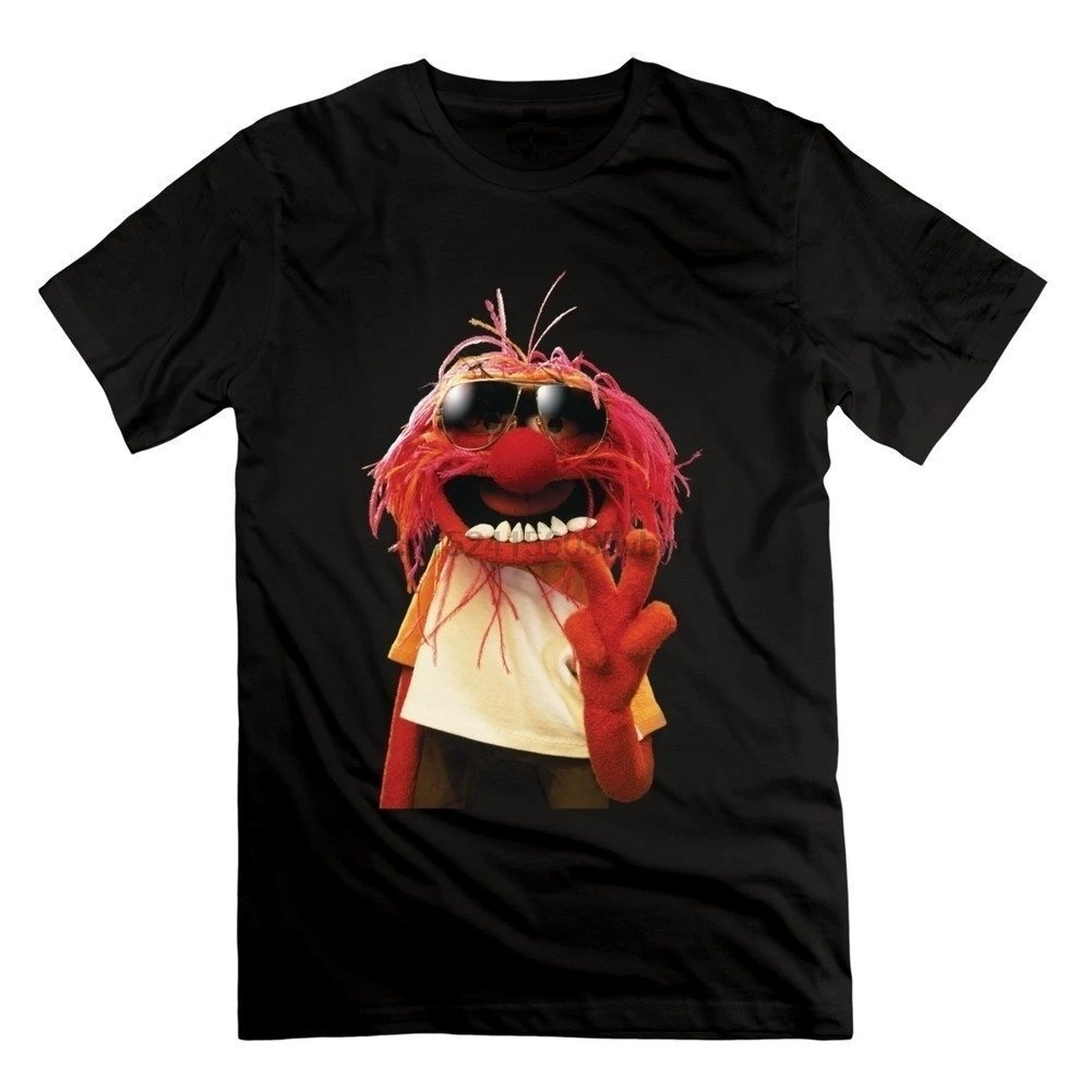 

Мужская футболка с логотипом из мультфильма Love Muppets