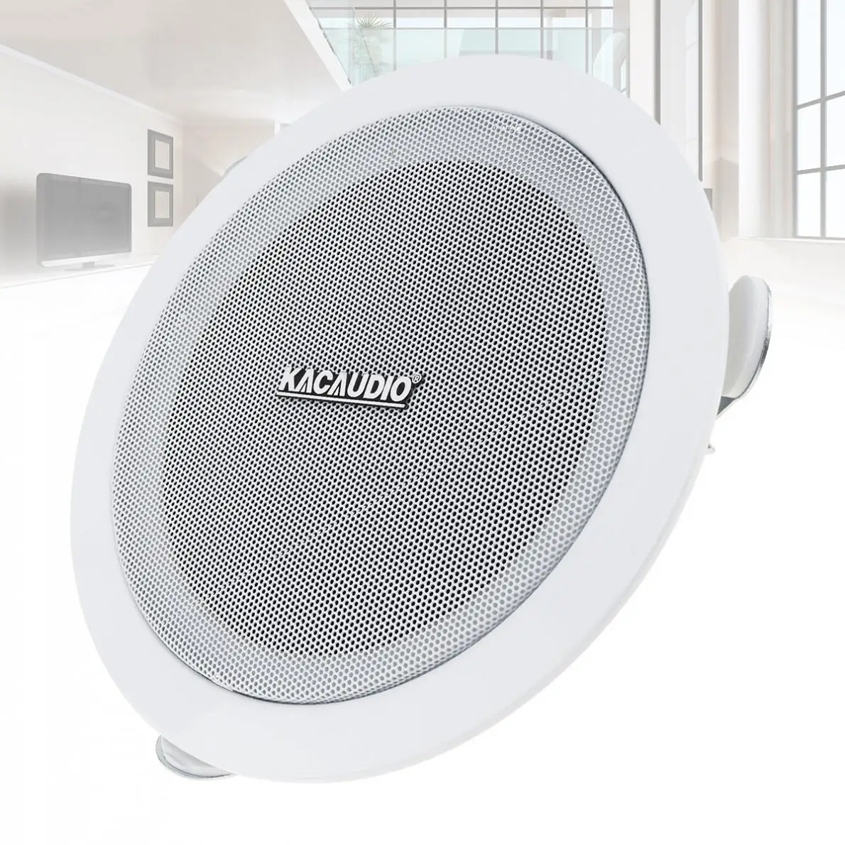 6 дюймов Вт модный микрофон вход USB MP3 плеер потолочный динамик для общественного