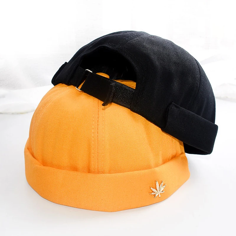 

Для мужчин Для женщин Для мужчин Шапки Docker Кепки шапка бини в морском стиле Кепки Рабочая шапка отворотом Ретро шляпа без полей Регулируемы...