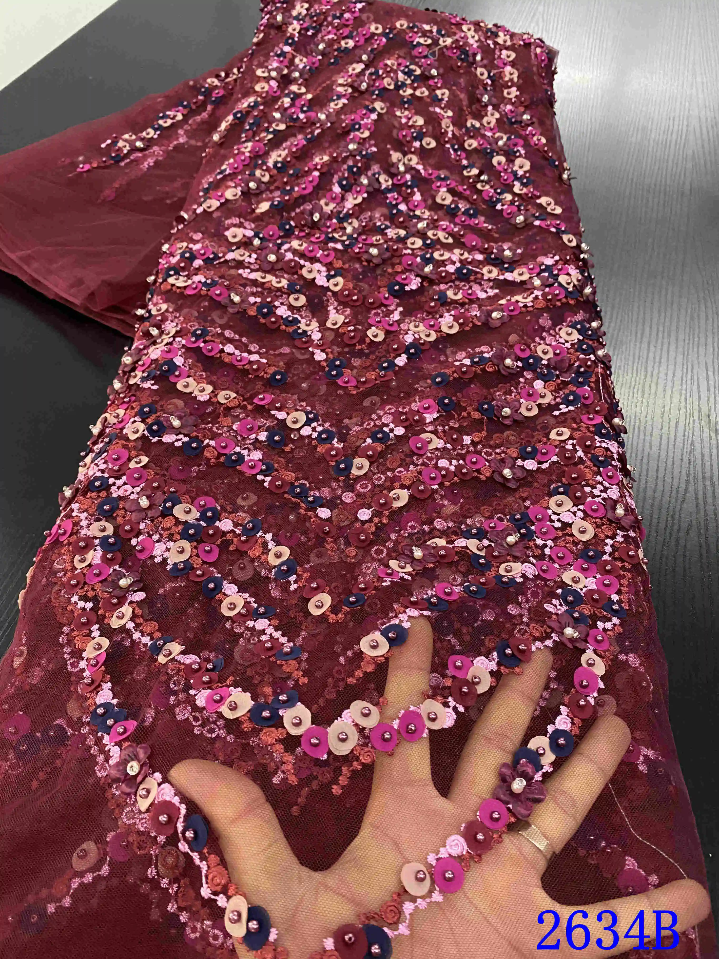 Нигерийская кружевная ткань 2020 высококачественное кружево французская ручной