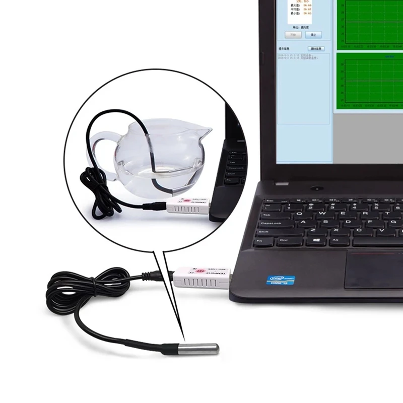 ПК сенсор USB термометр гигрометр датчик температуры регистратор данных рекордер