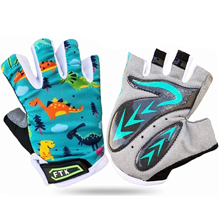 Велосипедные перчатки с гелевой подкладкой 1 пара открытыми пальцами защитой от