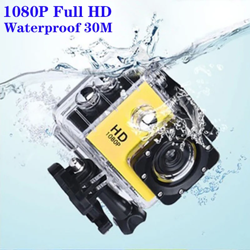 

JCKEL Outdoor Sport Action Mini Camera HD 1080P Waterproof Cam Screen Color Water Resistant Video Surveillance Underwater Camera