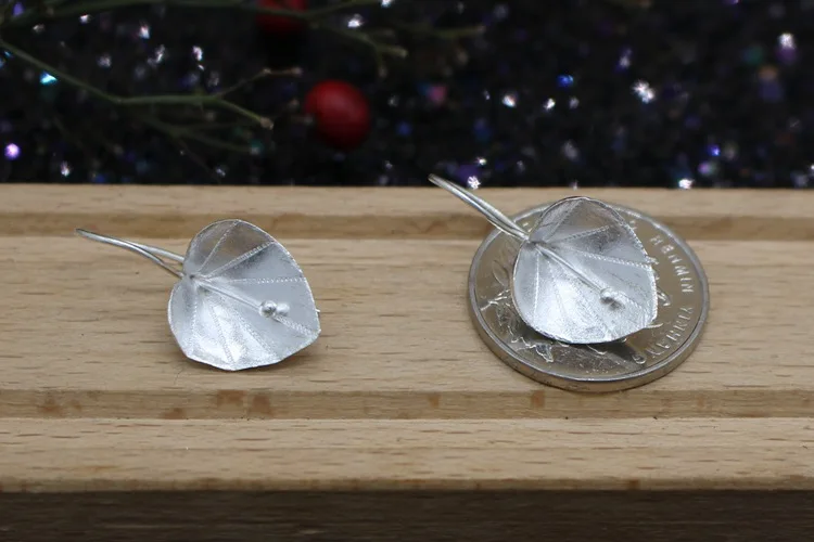 

925-sterling-silver Flowers Drop Earrings For Women Elegant Lady Prevent Allergy Silver 925 Earrings Fashion Jewelry