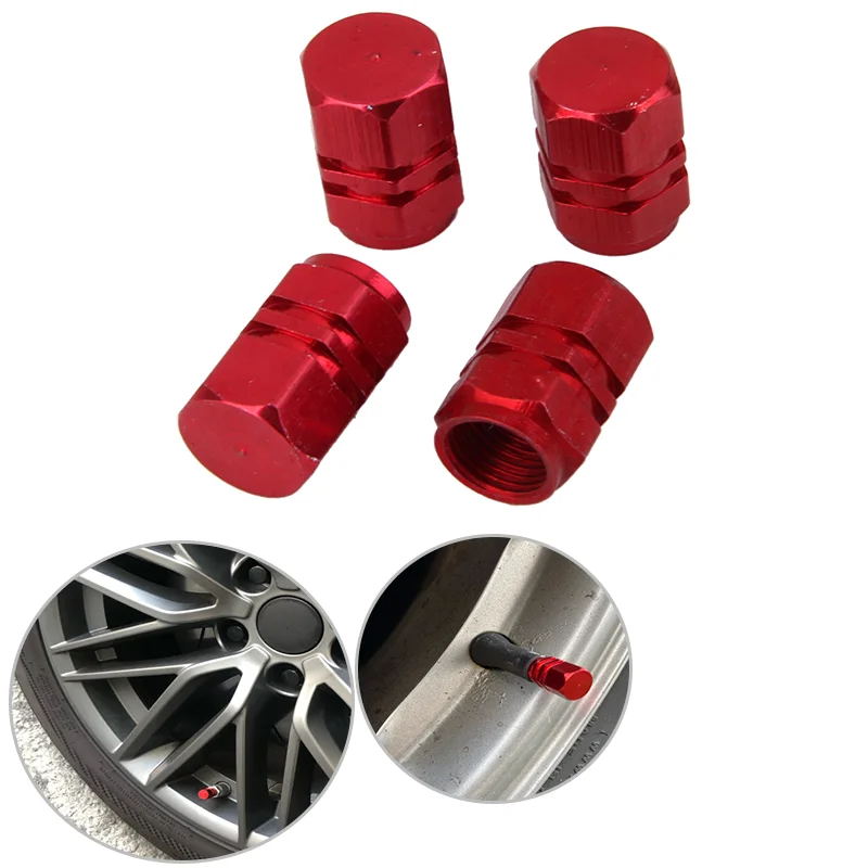 4 шт. алюминиевые колесные диски|Стержни и колпачки клапана| |
