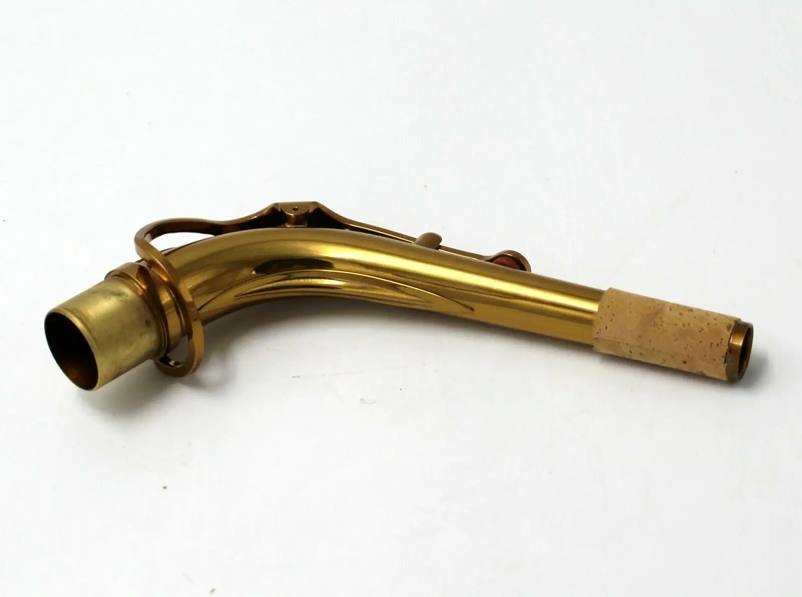 

music dark gold lacquered alto saxophone neck saxophone alto neck 27.5