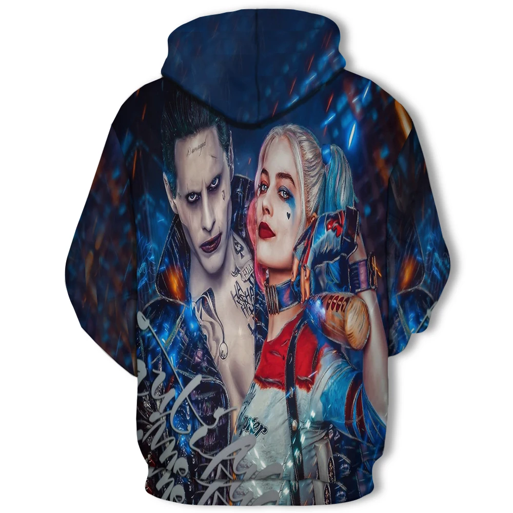 

joker 3D Print Sweatshirt Hoodies Men and women Hip Hop Funny Autumn Streetwear Hoodies Sweatshirt For Couples Clothes
