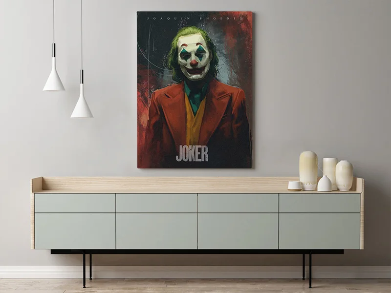 Joker, киноплакат, Joaquin Phoenix, настенный арт, холст, украшение, плакаты, принты для гостиной, дома, декоративная картина для спальни