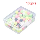 100 шт.кор. рыболовные бусины рыбий глаз 6 мм, светящиеся разноцветные пластиковые рыболовные бусины, снасти, налоги, сделай сам, рыболовные снасти, аксессуары