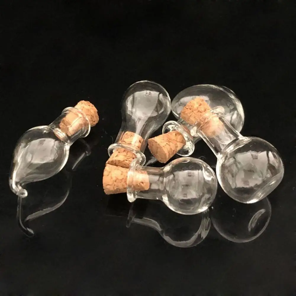5 шт. пробковый ограничитель маленькая пустая стеклянная бутылка маленькие
