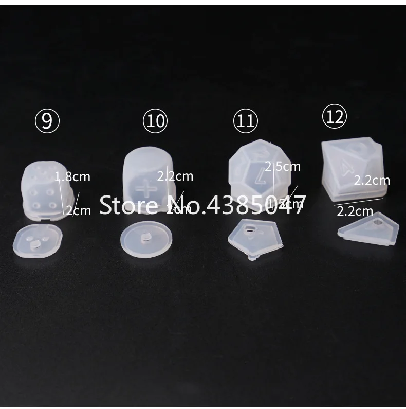 DIY 3D кубики серии ювелирных изделий инструменты для изготовления цифр