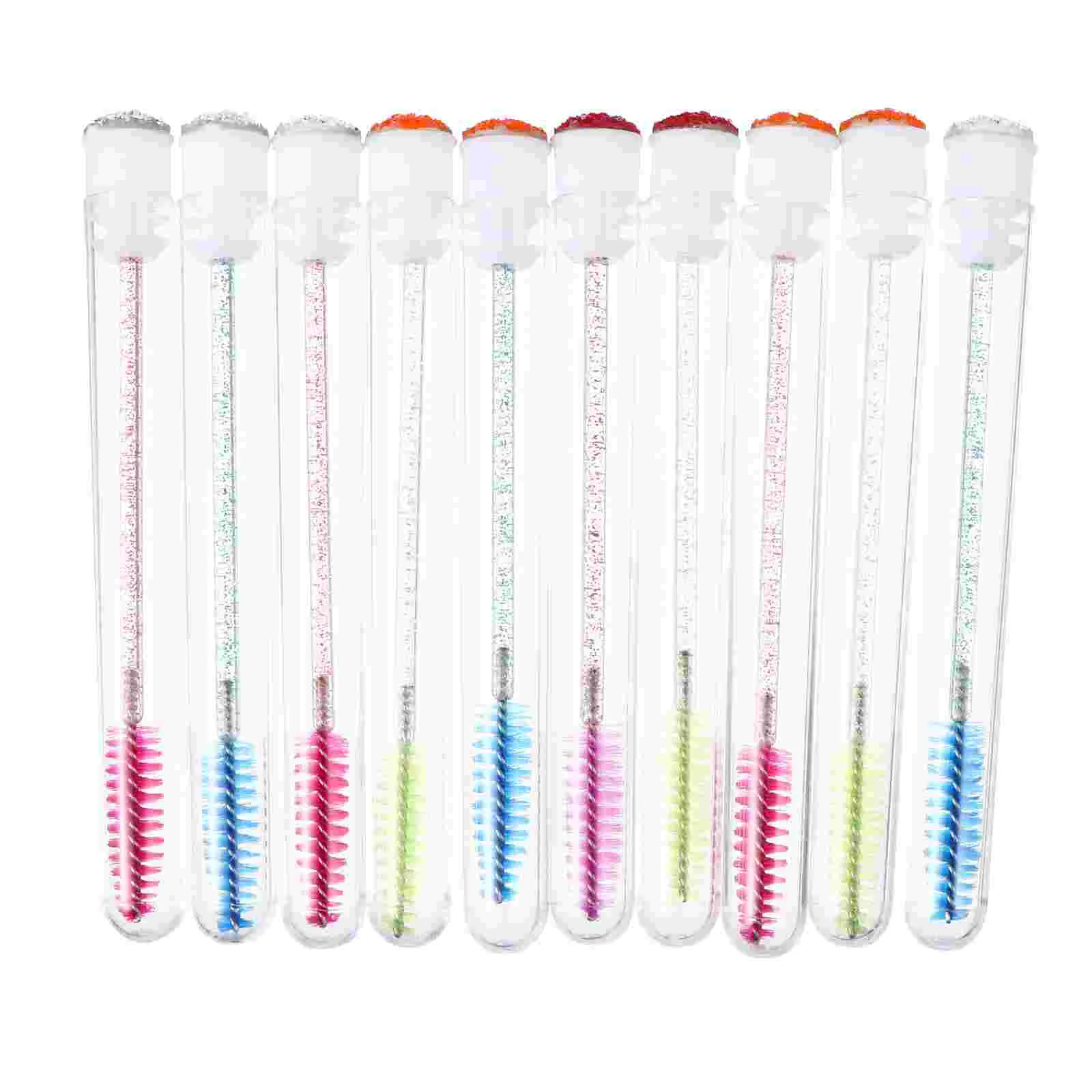 

10Pcs Refillable Mascara Tube Eyelash Cream Bottle Makeup Tool (Assorted Color)