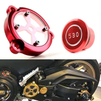 motorcycle modified frame hole cover front drive shaft protection cover for yamaha tmax 530 dx sx 2012 2018 2014 2013 body plug