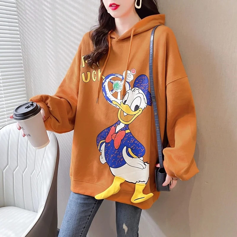 

Hooded Autumn 2021new Women's Sweater Women's Loose Korean Spring and Autumn Thin Fashionable Long Sleeve Jacket