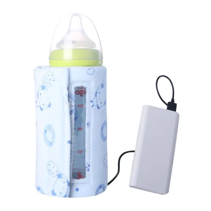 Визуальный USB портативный молочный обогреватель Дорожный Чехол для детской