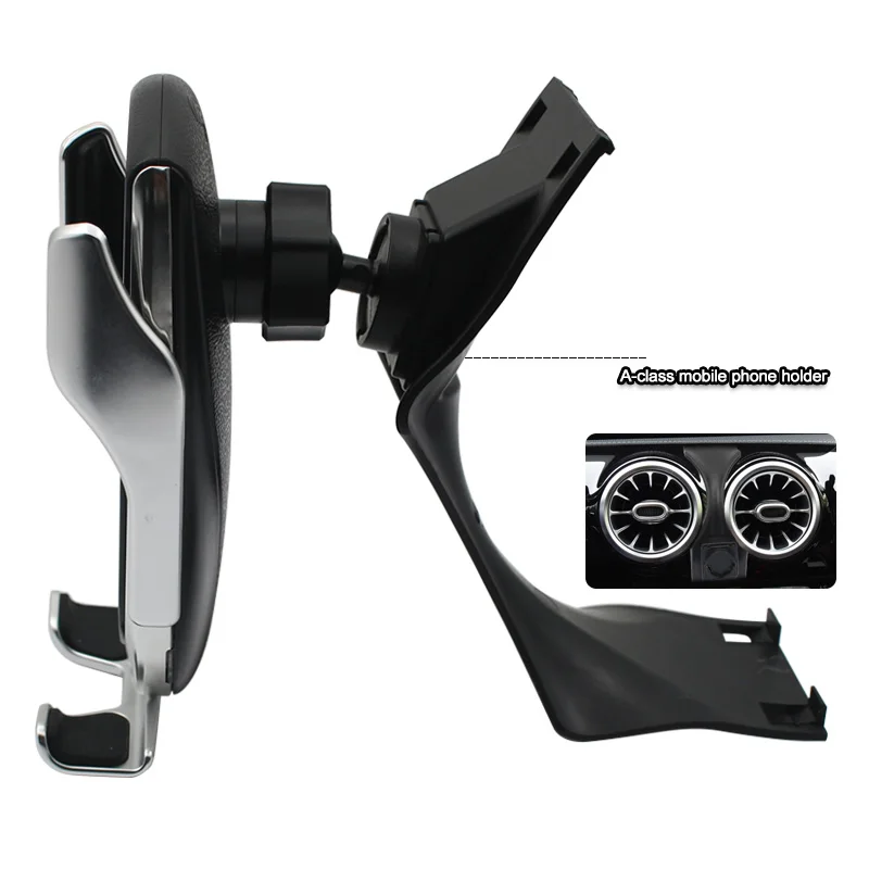 car mobile phone holder for mercedes benz a class 20192020 a200 gla250 charging bracket accessories free global shipping