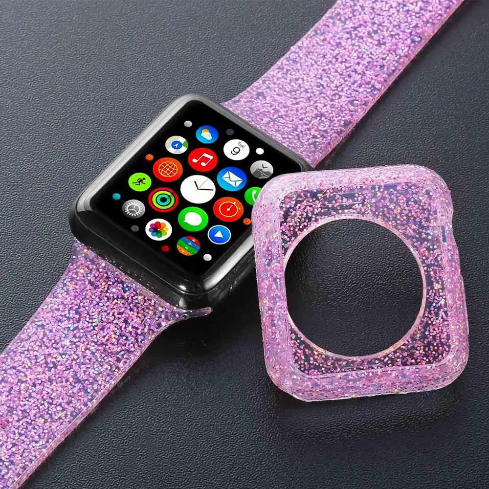 Ремешок силиконовый для Apple Watch 38 мм 42 сменный резиновый браслет iwatch series 5 4 3 2 1 40 44 |