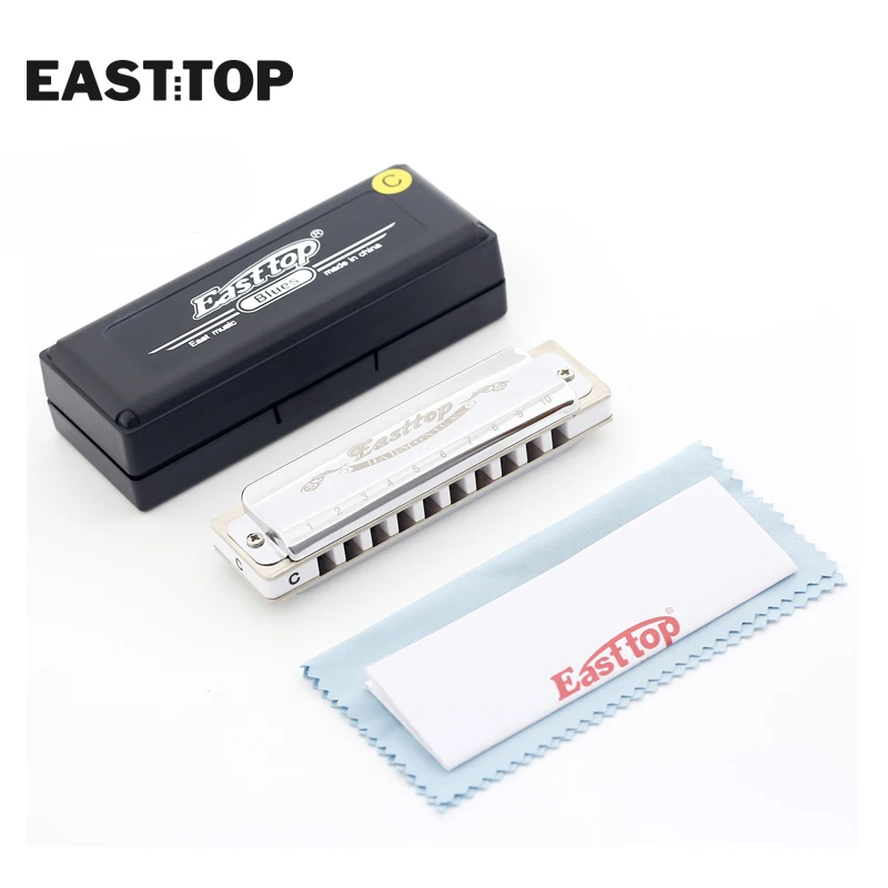 EASTTOP T008 10 отверстие Расширенный гармоника рот орган профессиональная Губная