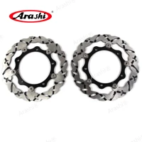 Arashi 1 Set CNC Front Rear Brake Disc Brake Rotors For YAMAHA XP T-MAX 530 2012-2015 Tmax 530 TMAX530 2012 2013 2014 2015