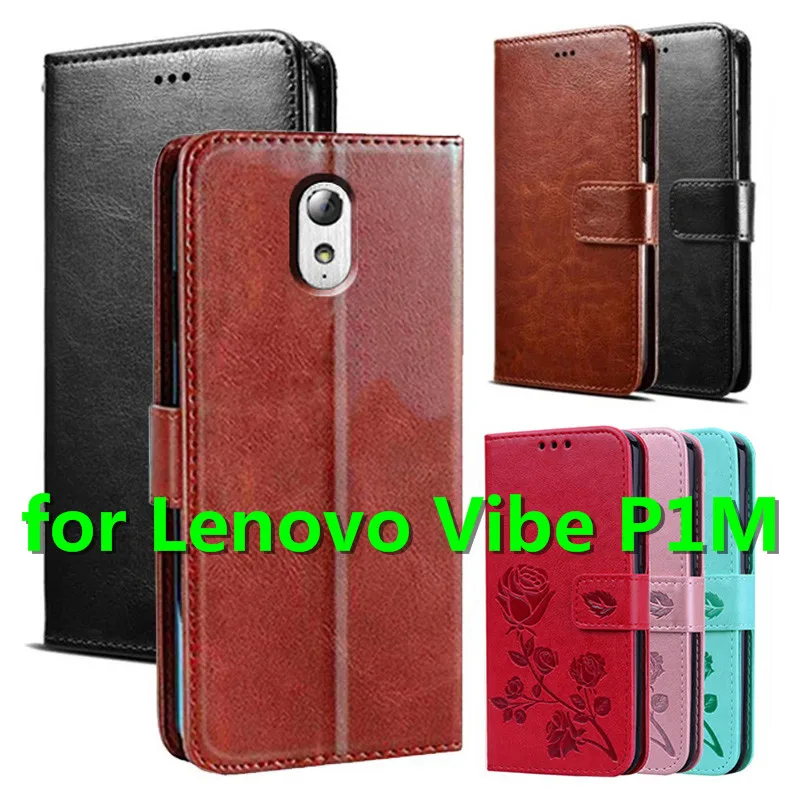 Флип-чехол для Lenovo Vibe P1M P1ma40 защитный чехол телефона чехол-бумажник кожаный