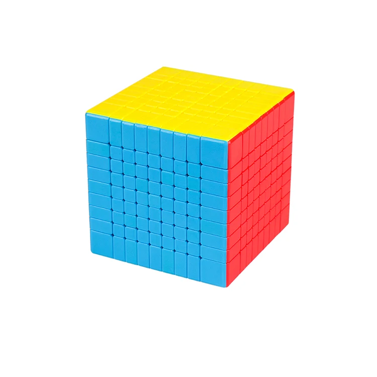 

CuberSpeed Cubing Classroom moyu 9x9 stickerelss Speed Cube Mofang Jiaoshi Meilong 9x9 Magic Cube (MF9 Update Version)